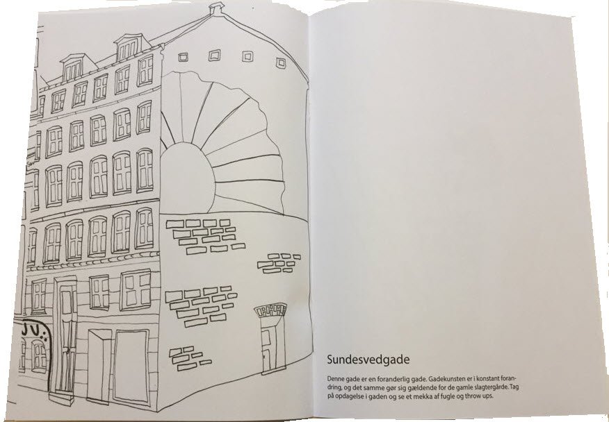 Vesterbro Gadekunst Malebog